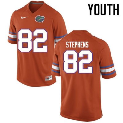 Youth Florida Gators #82 Moral Stephens NCAA Nike Orange Authentic Stitched College Football Jersey ARY6562QQ